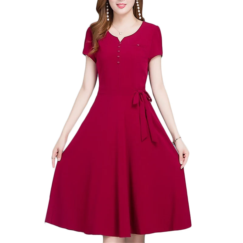 Новое Женское Повседневное платье лето 2019 корейские длинные модные женские