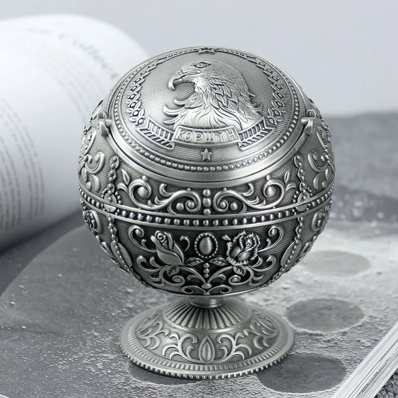 Европейская пепельница с крышкой Модная креативная личность трендовая