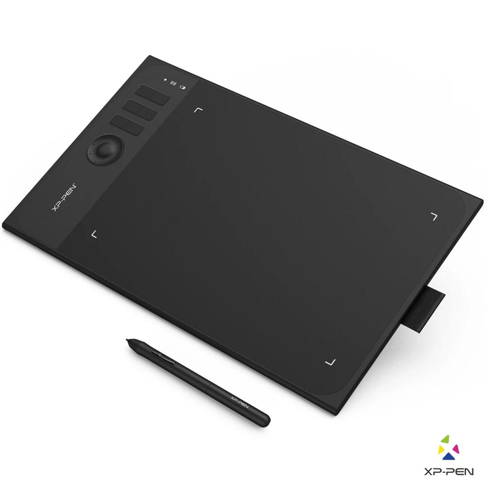 XP-ручка Star06 Беспроводной 2.4 г Графика рисунок Планшеты/картина доска с 8192 уровней Батарея- Стилусы opencanvas выступает бесплатно