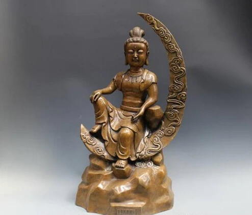 Ремесла Искусства 26 &quotТибет Народная Буддизм Чистая Бронза Медь Комфортно