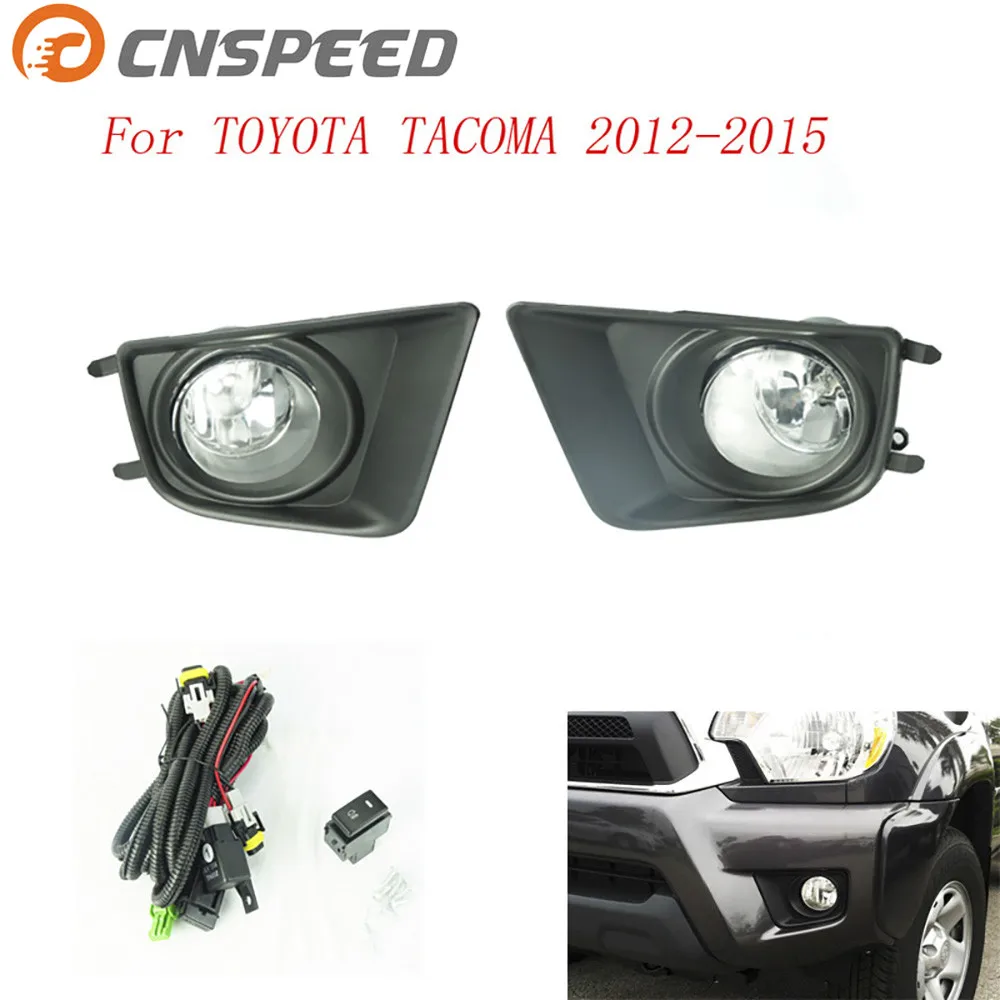 Автомобильный противотуманный светильник CNSPEED для Toyota Tacoma 2012-2015 с желтыми