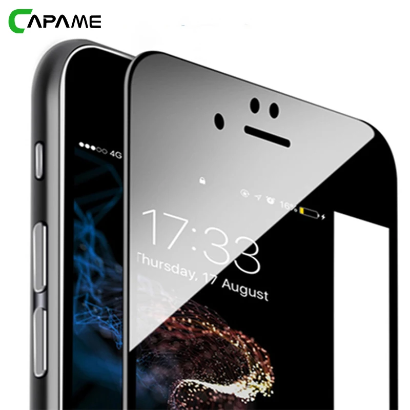 CAPAME для iphone 7 Стекло 8 6 6s Plus X Экран протектор Защитная на 8X10 Xs Max Xr закаленное