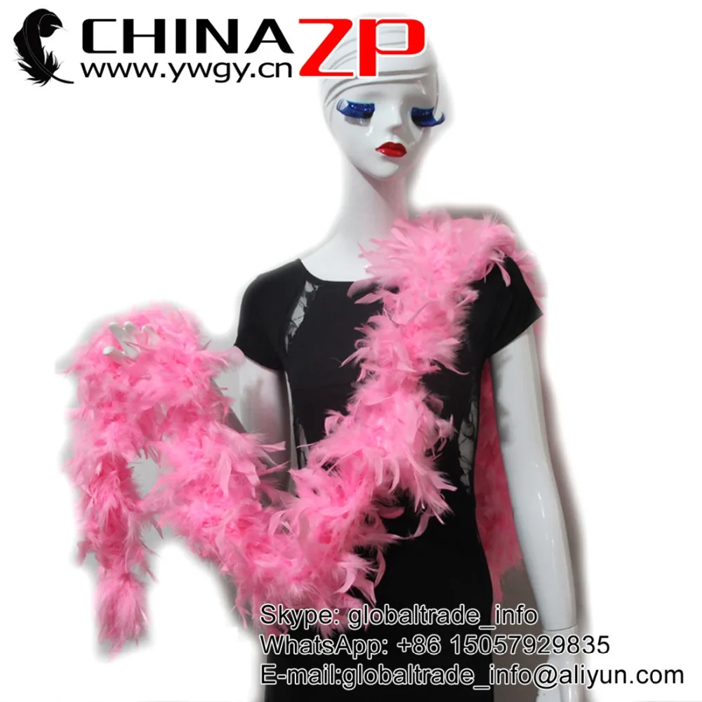 

CHINAZP завод 2 ярдов/лот экспорт хорошее качество окрашенный светло-розовый 80 г Турция Chandelle перья боа