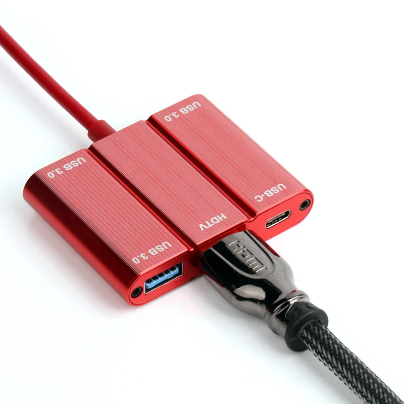 BFOLLOW 5 в 1 Type C к HDMI USB 3 0 PD зарядный адаптер 4K 60Hz кабель для Huawei Mate 20 20X P20 Pro Xiaomi 9 iPad 2018 |