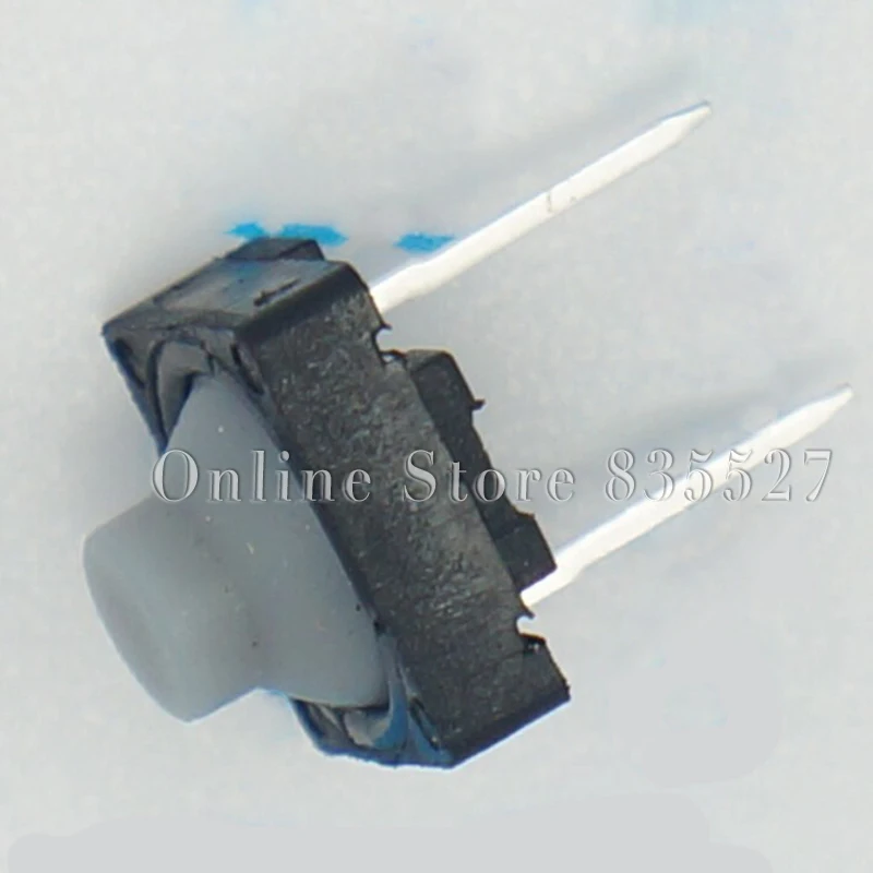 200 шт./лот 8*8 2 Pin футов мм проводящий ключ переключатель бесшумный силиконовый
