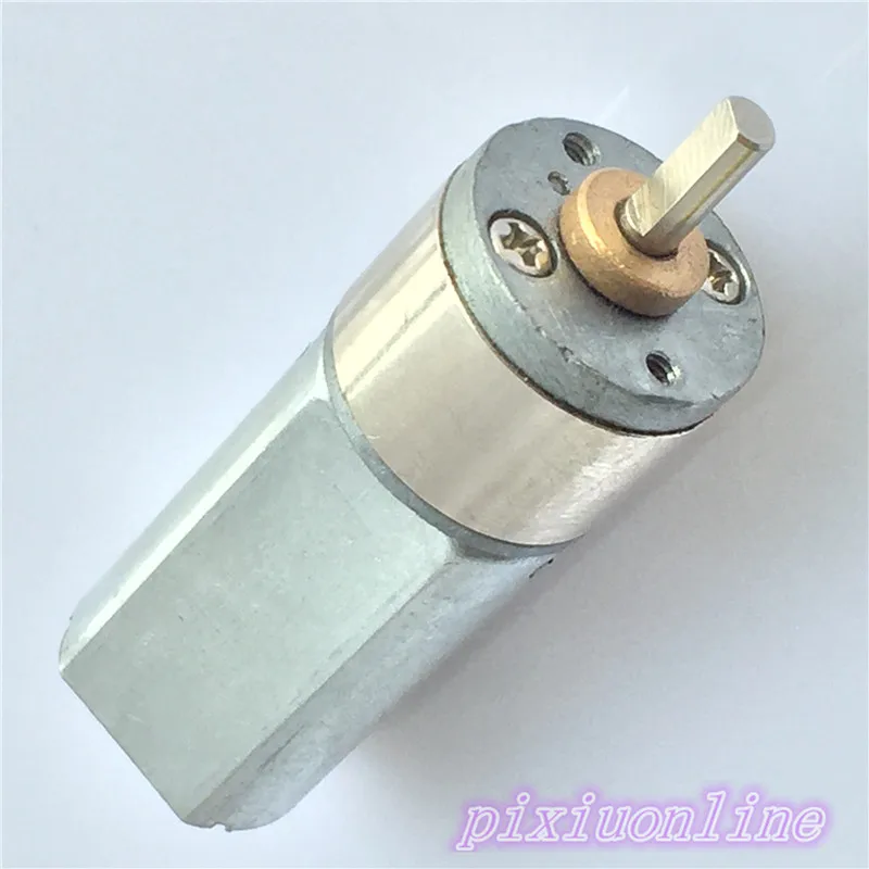 1 шт. J189Y стальная оболочка 050 двигатель постоянного тока 16ga микро мотор 6 в 30 об/мин