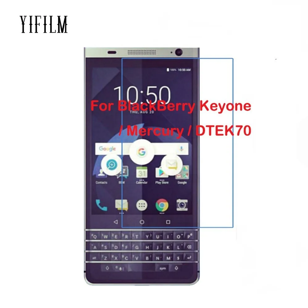 Для Blackberry Keyone / Mercury DTEK70 7H Противоударная мягкая защитная пленка из ТПУ