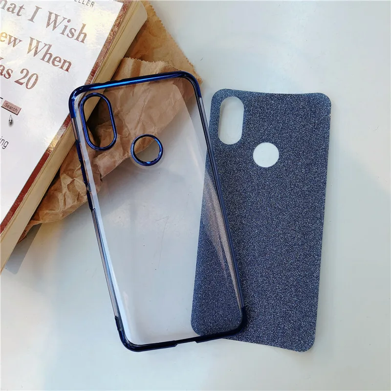Блестящий чехол для XiaoMi A2 A1 5X 6X из ТПУ и силикона мягкий блестящий телефона s RedMi 6
