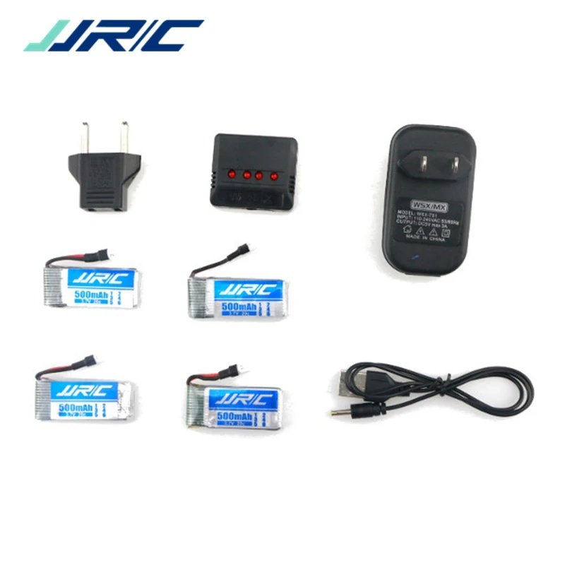 4X JJRC H43WH 3 7 V 500MAH 20C Lipo зарядное устройство набор RC Quadcopter запасные части Аксессуары |