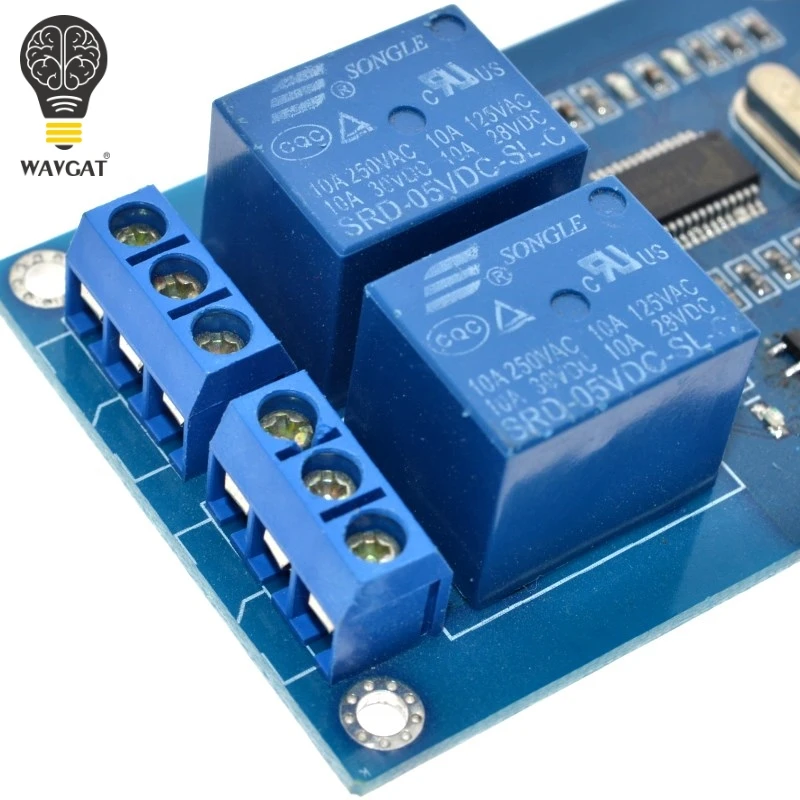 MICRO релейный модуль USB 5v 2 канальный контрольная панель реле с индикатором