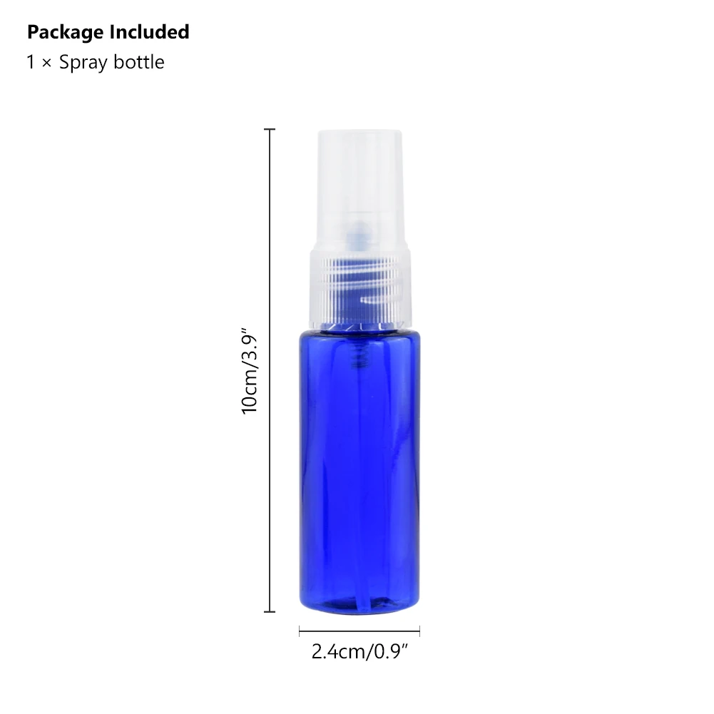 20ml Blue 1 шт. пластиковая бутылка-спрей для домашних животных 20 мл 30 мл 50 мл косметические флаконы для путешествий Набор для макияжа Жидкий контейнер многоразовый распылитель для духов - Цвет: 20ml Blue