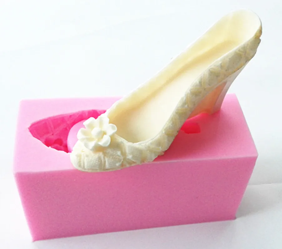 9331 женские туфли на высоком каблуке силиконовая форма для мыла сахарная