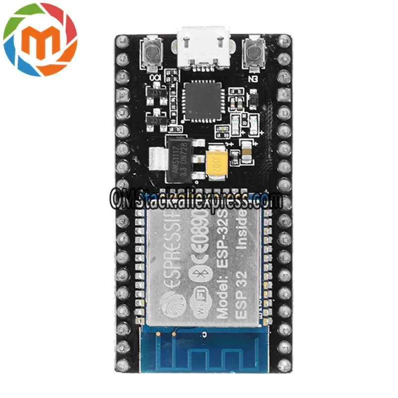 Elecrow NodeMCU 32 s Lua Wi Fi ForESP32S развитию Bluetooth Ultra Low Мощность потребление Dual ядер ESP32 DIY