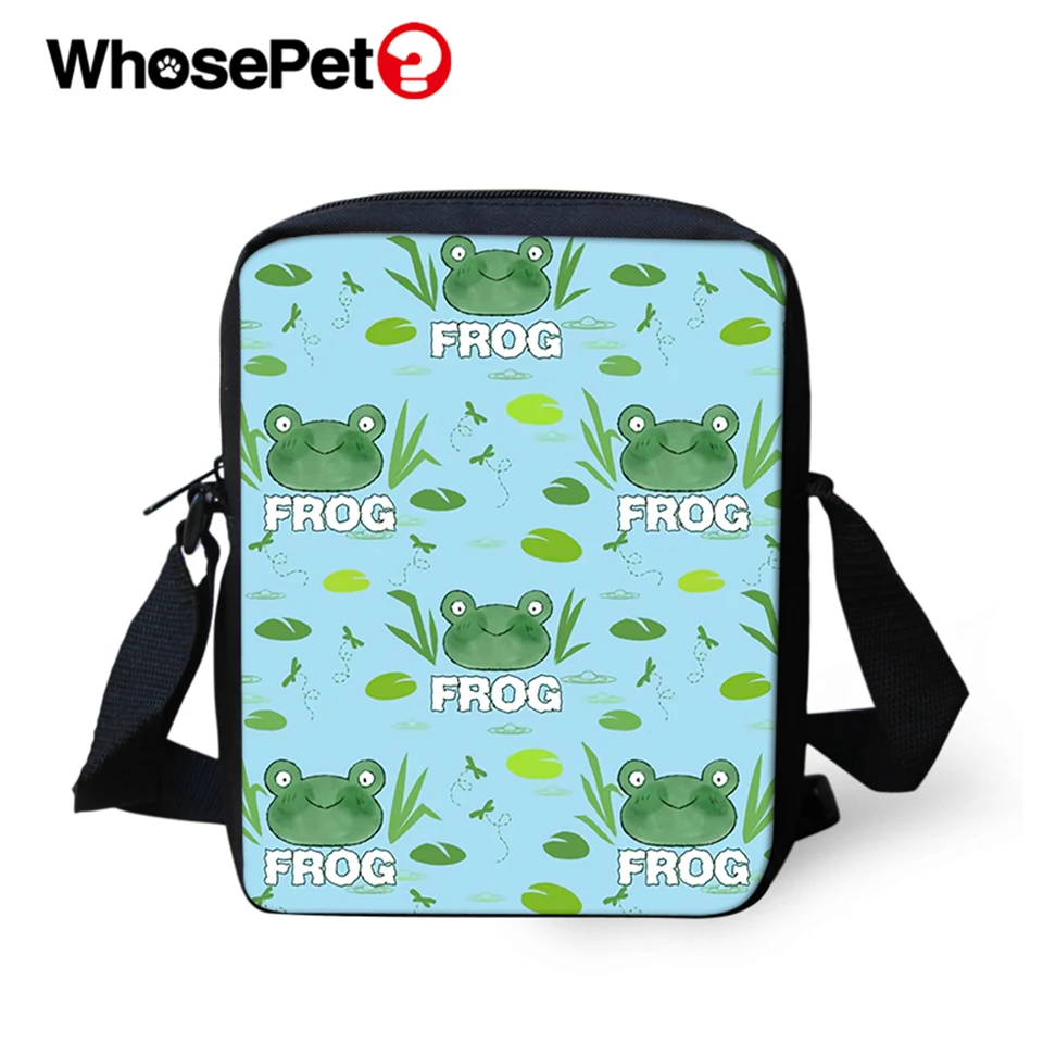 WHOSEPET/женские сумки через плечо с изображением животных из мультфильма женские