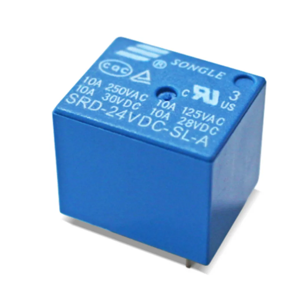

wholesale 10pcs/lot relay SRD-24VDC-SL-A