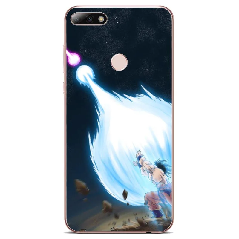 Чехол для телефона Dragon Ball z goku DragonBall мягкий прозрачный чехол из ТПУ Huawei P8 P9 P10 P20L