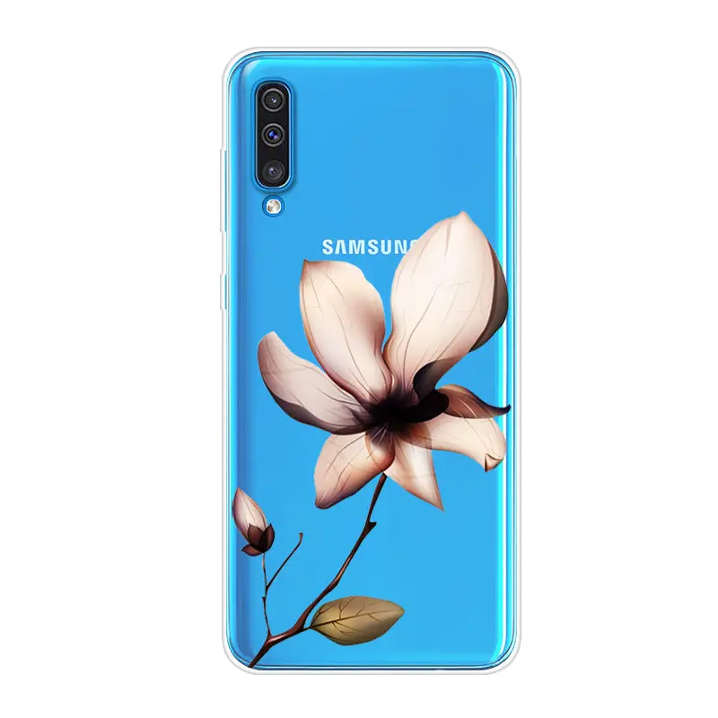 Мультяшный чехол для Samsung A70 Мягкая силиконовая задняя крышка телефона Galaxy GalaxyA70 A
