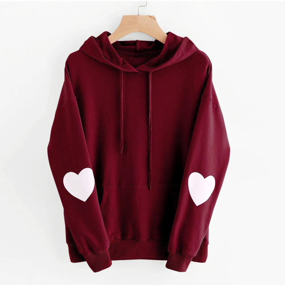 Women Pullovers Hoodie Sweatshirts Cotton Black Pink Long Sleeve Oversized Girl Harajuku Hoodies Tracksuit Loose Casual Female | Женская