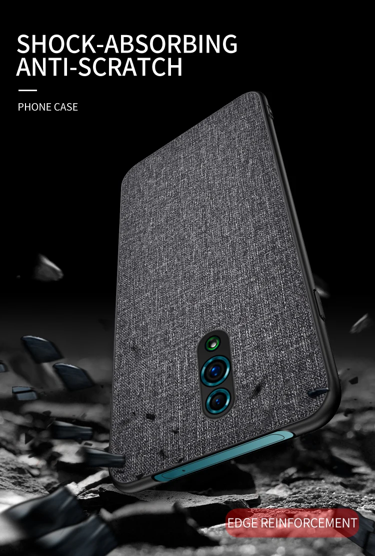 Чехол из мягкой ткани для OPPO Reno, жесткая задняя крышка из поликарбоната для OPPO realme 5 Pro Reno 2 Reno Z 2Z 10x zoom, чехол, деловой чехол, Funda