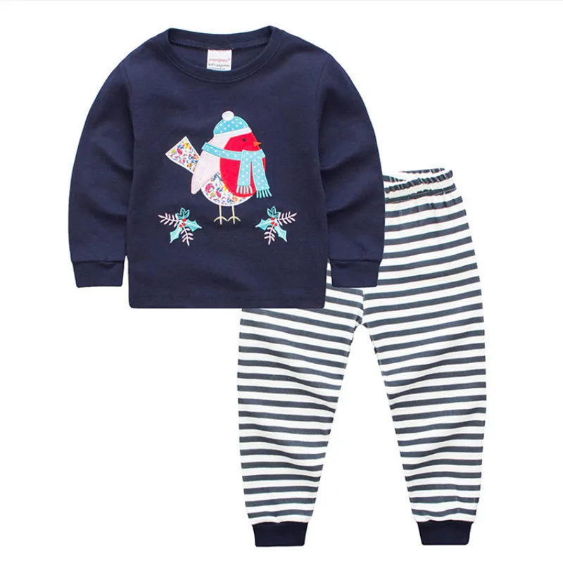 Детский пижамный комплект для девочек на осень/весну|toddler girl clothing sets|girls brand setgirls set