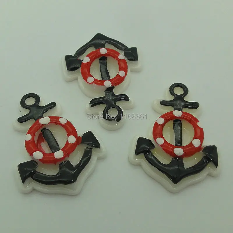 1 шт./лот резиновый плоский задний якорь для лодки на Хэллоуин 29 мм Кабошоны