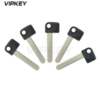 remotekey 5pcs smart emergency key blade hon66 uncut blade for honda small insert key blade