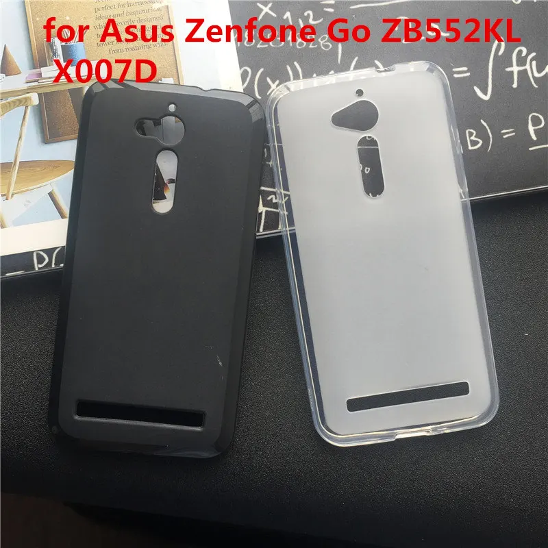 Чехол для Asus Zenfone Go ZB552KL X007D мягкие силиконовые чехлы телефонов защитная простая