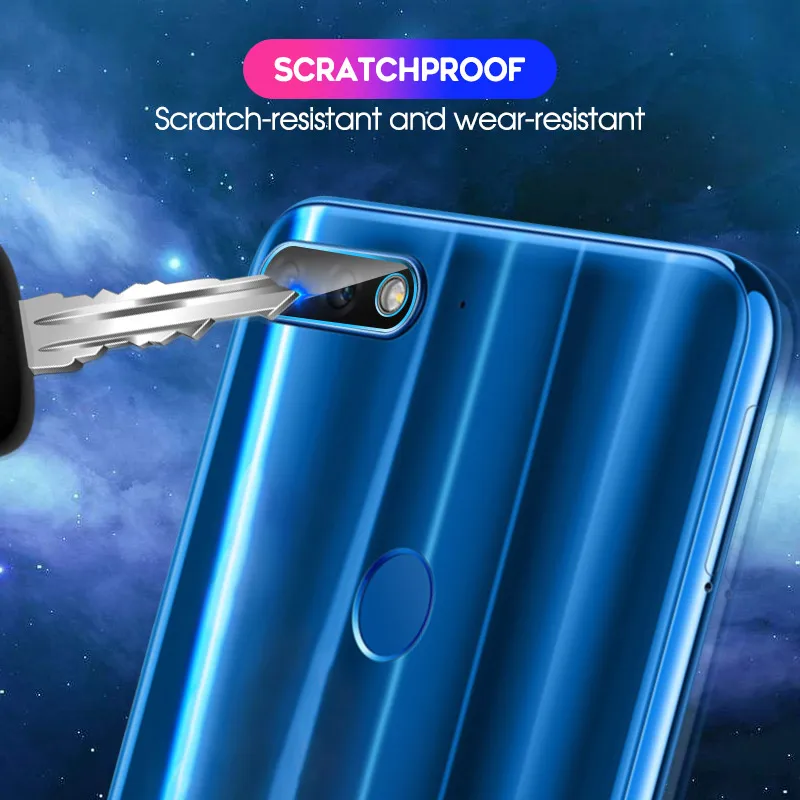 2 шт. Защитная пленка для задней камеры Huawei Y9 Y6 Y5 Prime 2018 Y7 Pro 2019 экранная Honor 7A RU 5 45 7C |