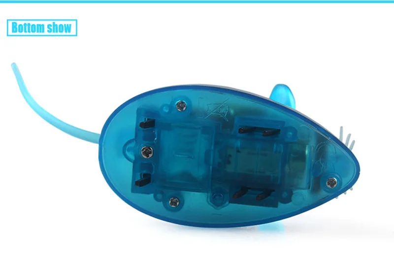 4 цвета робот мышь со светодио дный подсветкой Bionics игра развивающие интересы Новинка и кляп игрушки трек Raceway игрушки подарок для детей