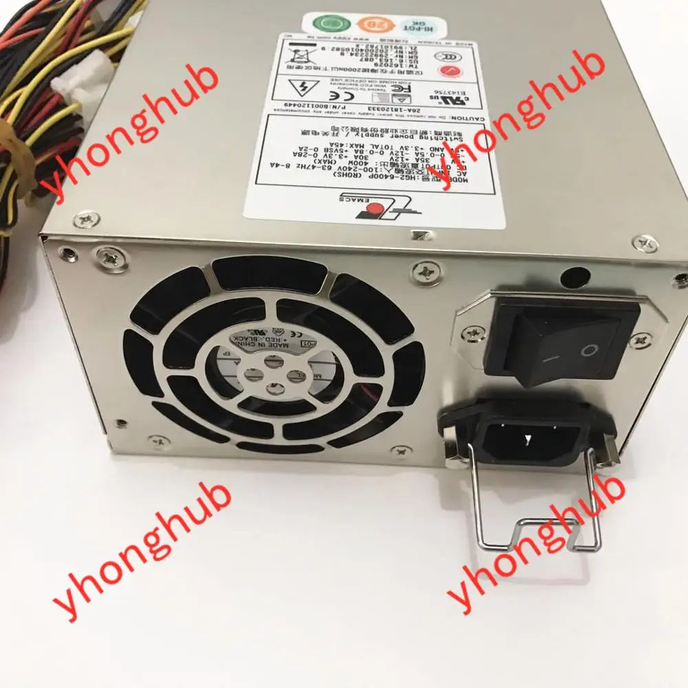 EMACS HG2 6400P P/N: B001120403 серверный блок питания 400 Вт|server power supply|emac poweremacs supply |