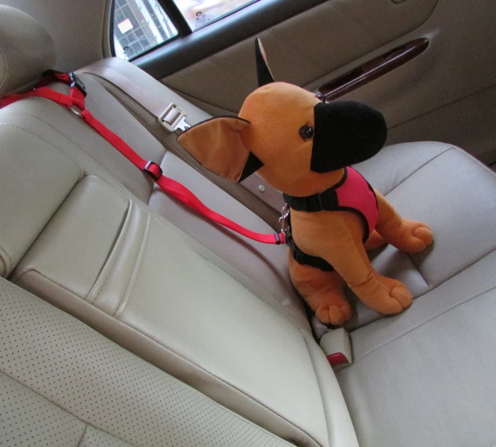 Dog Pet Harness Safety Seat Belt For Car Leash Collar Supplies Products Stuff Pads 4 Sizes | Дом и сад