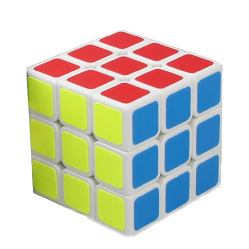 2 Волшебная кубическая игрушка Профессиональная 3x3x3 Cubo наклейка гладкая скорость Твист Головоломка игрушки подарок для детей - Цвет: 2