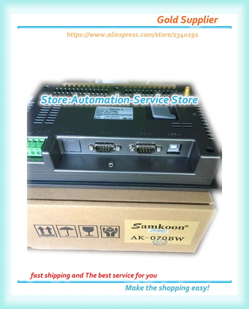 New In Box For Samkoon 7&quot Touch Screen Display HMI AK-070BW AK-070AW | Электроника
