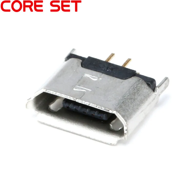 100 шт. микро USB 5 P разъем Pin SMD DIP мини гнездо | Обустройство дома