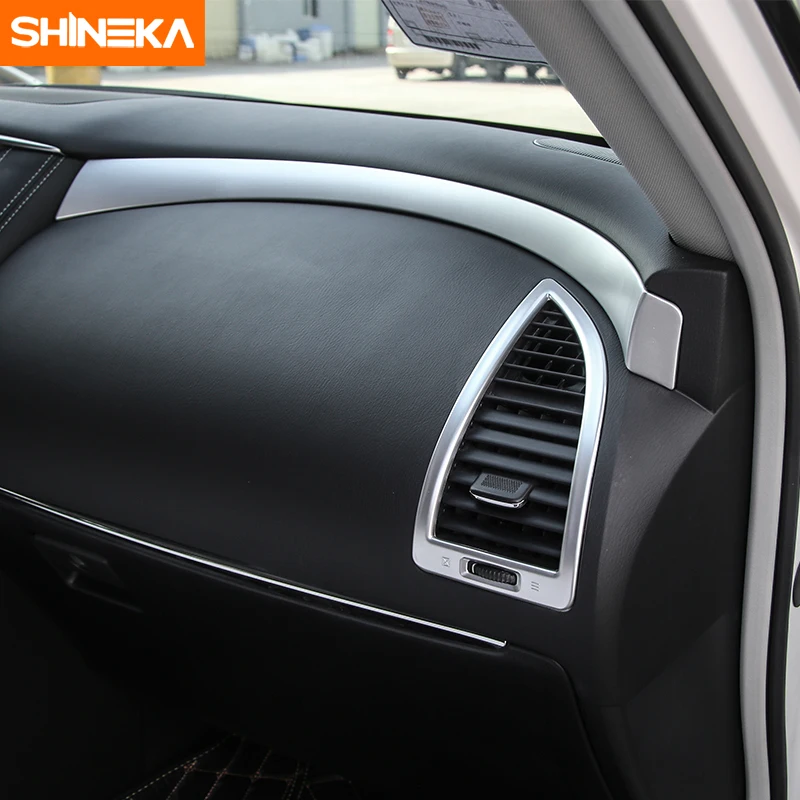 Декоративная накладка SHINEKA для панели приборной из АБС пластика Nissan патруль Y62 2017