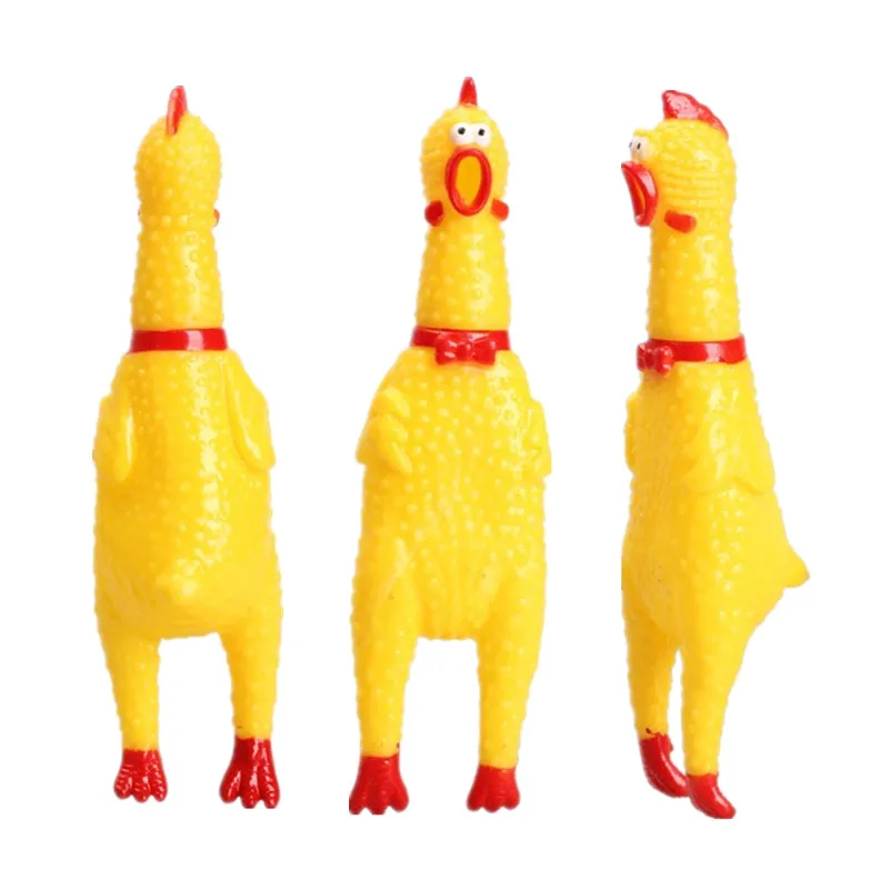 Игрушка для домашних животных 30 см 17 41 кричащая курица игрушка со звуком собак