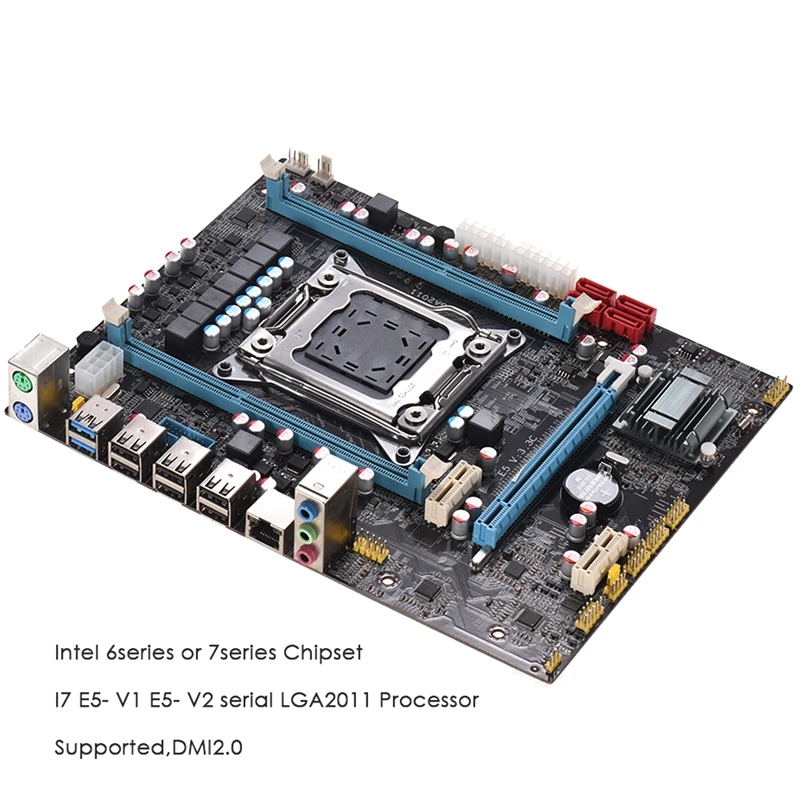 E5 3.3C материнская плата Lga 2011X79 Lga2011 сокет Сервер Reg Ecc функция Pci-Express Usb 3 0 Ddr3 32G M-A |