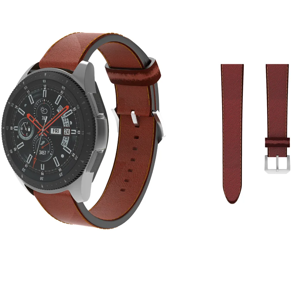 Ремешок для Samsung Galaxy Watch 46 мм/Samsung Gear S3 22 мм ремешки 2019 новые модные простые мужские