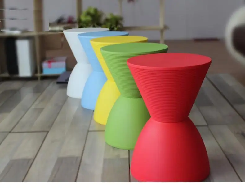 Furnture Пластиковый Стул Красный цвет зеленый синий детская игрушка стула