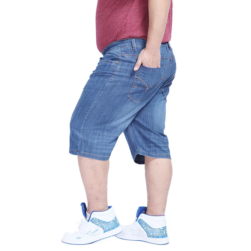 Мужские джинсовые шорты Modis голубые уличные большого размера плюс 44 46 48 50 для