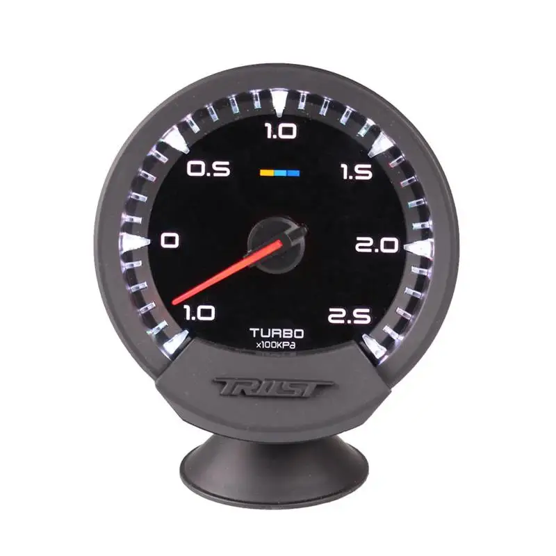 boost gauge 60 мм 2,5 дюймов автоматический манометр 7 цветов турбо Boost вольт температура воды Температура масла Масляный Пресс об/мин турбо EGT A/F коэффициент топлива датчик+ датчики 12 В - Цвет: boost gauge