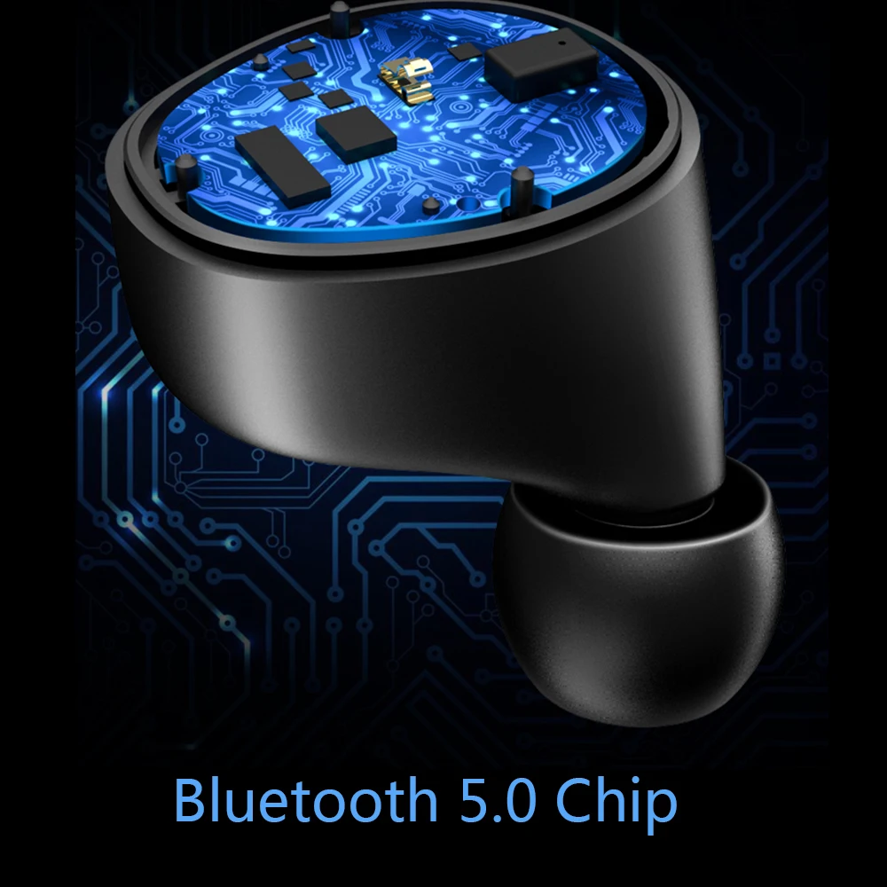 Bluetooth наушники IPX 7 наушники с сенсорным управлением 5,0 TWS беспроводные наушники стерео спортивные наушники с сенсорным управлением с зарядным устройством