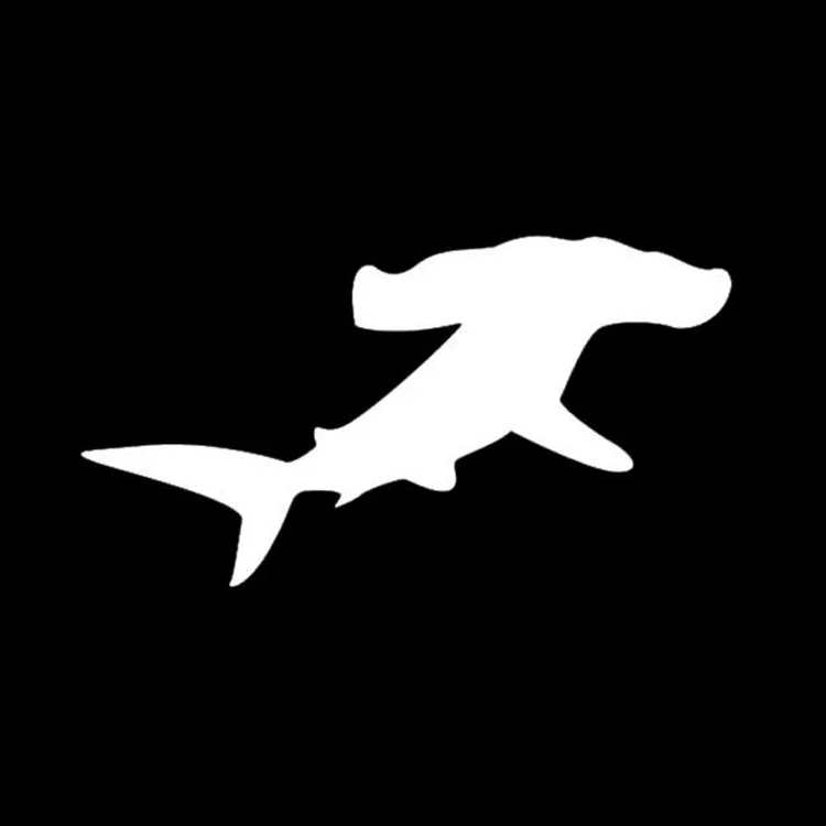 13*7 см Автомобильная наклейка Hammerhead SHARK Ocean Motorcycles индивидуальная Светоотражающая