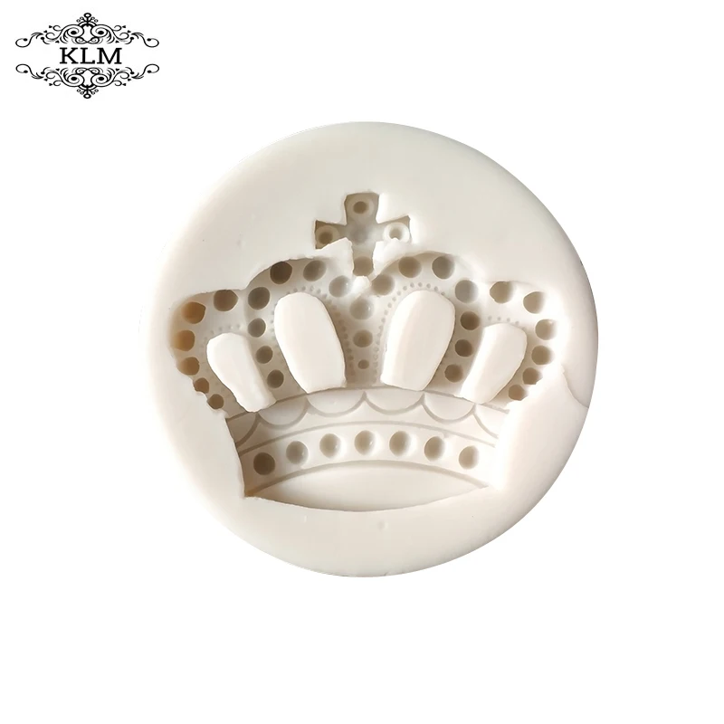 KLM-00195 Baking Molds Silicone Crown Fondant Mold Queen Candy Chocolate For Sugar Craft Gum Pate Cake Decorating | Дом и сад