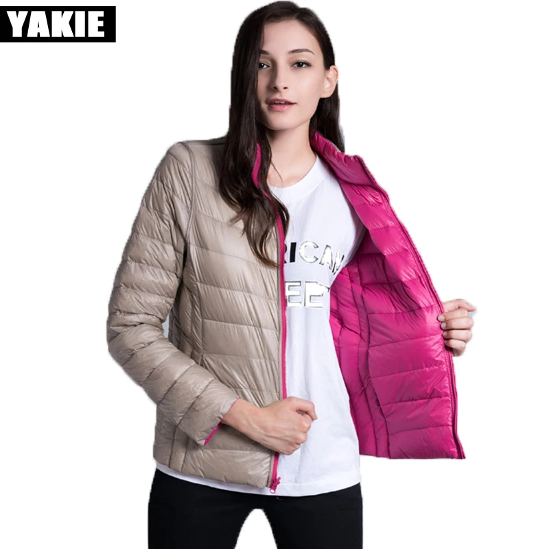 Women Coat Winter Jackets 90% Duck Down Outwear Lady Parka light Elegant Fashion | Женская одежда