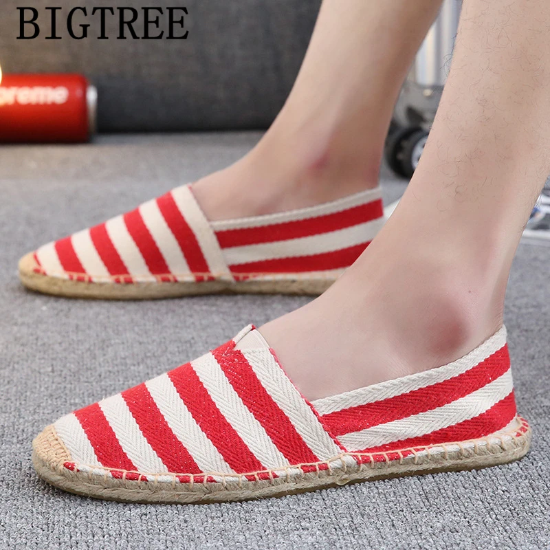 Slip On Shoes Men Espadrilles Canvas Casual Loafers Breathable Zapatillas Hombre Erkek Ayakkabi | Обувь