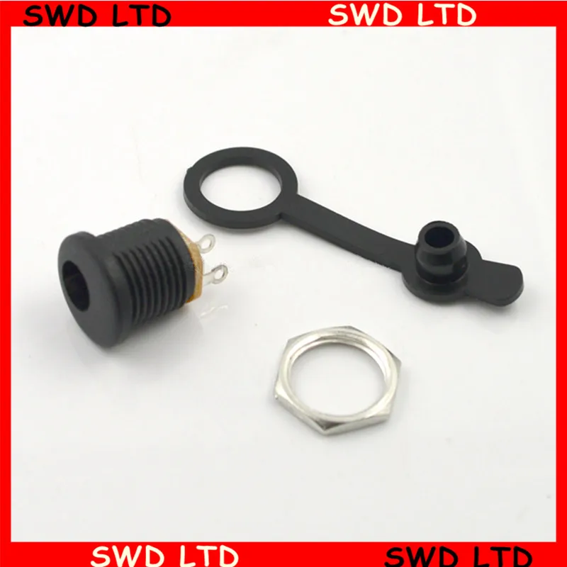 20 штук Горячие продаж DC Мощность гнездо/DC разъем Панель монтажа DC-0221 с