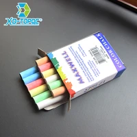 12 pcslot chalk pen drawing chalks for blackboard 6 colors stationary office school supplies accessories tizas escolar