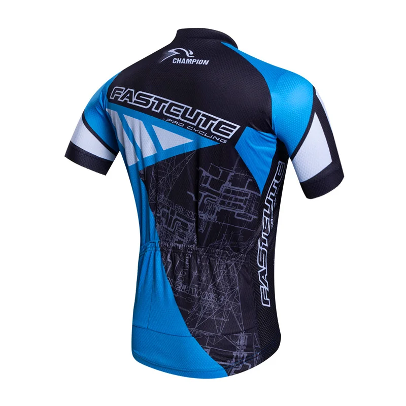 Оригинальный бренд FASTCUTE сплошной цвет велосипед короткий рукав Футболка MTB Ropa