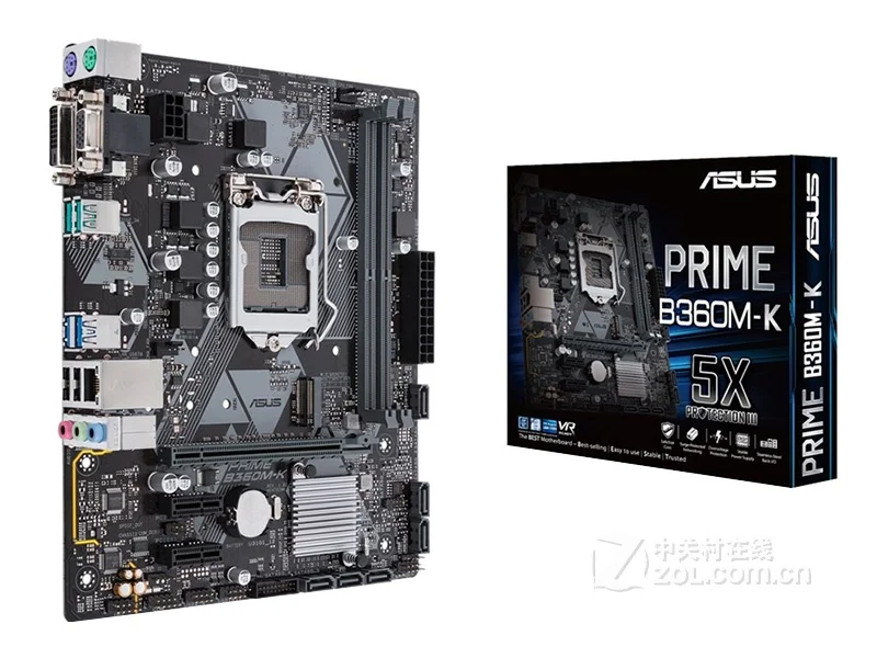 Бесплатная доставка оригинальная материнская плата для нового ASUS PRIME B360M-K LGA 1151 DDR4